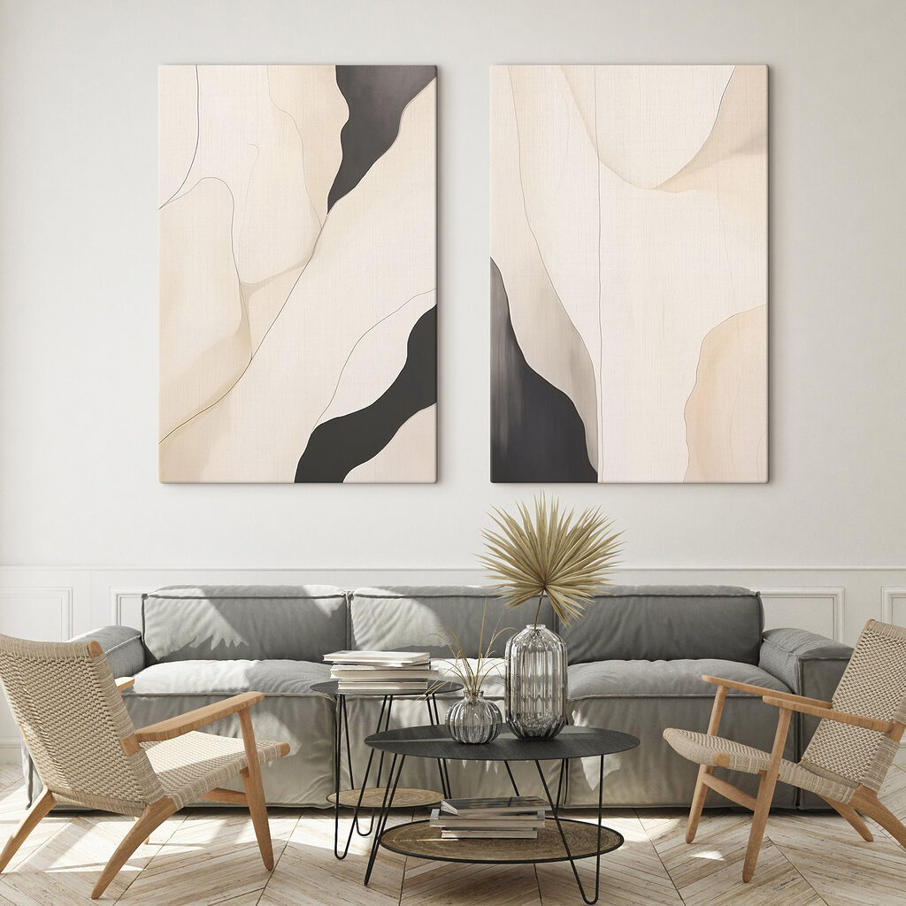 Formas suaves en equilibrio en un interior
