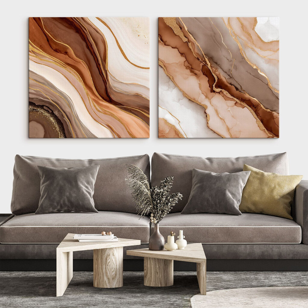 Vetas fluidas en un interior