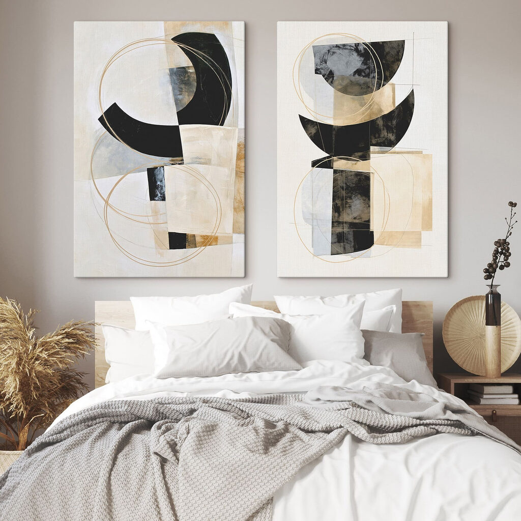 Arcos negros en equilibrio — interior 1