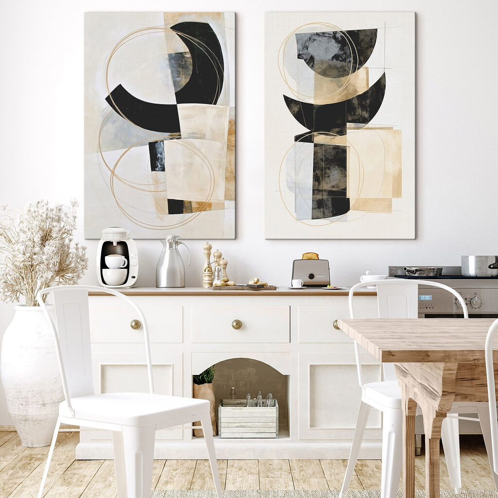 Arcos negros en equilibrio — interior 2