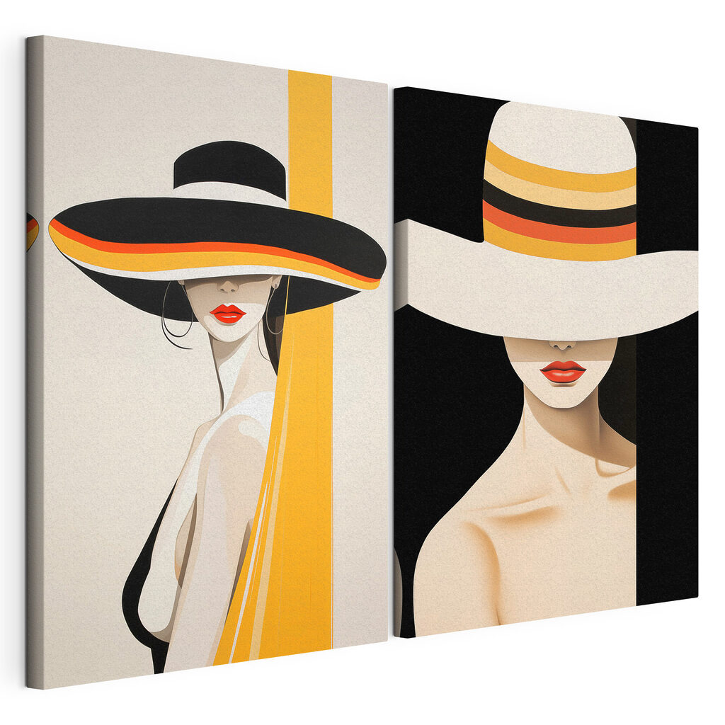 Mujeres con sombrero — vista del producto