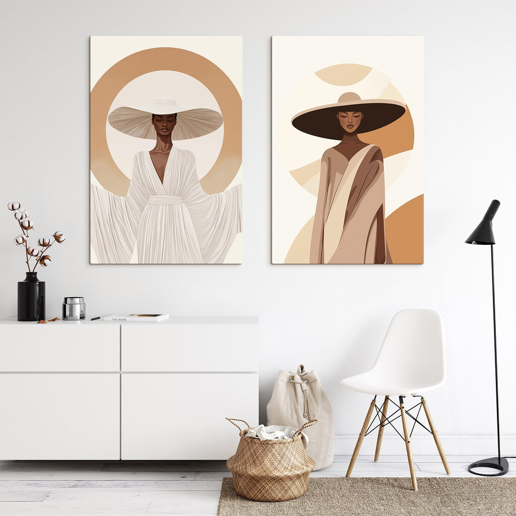 Sombra de verano en un interior