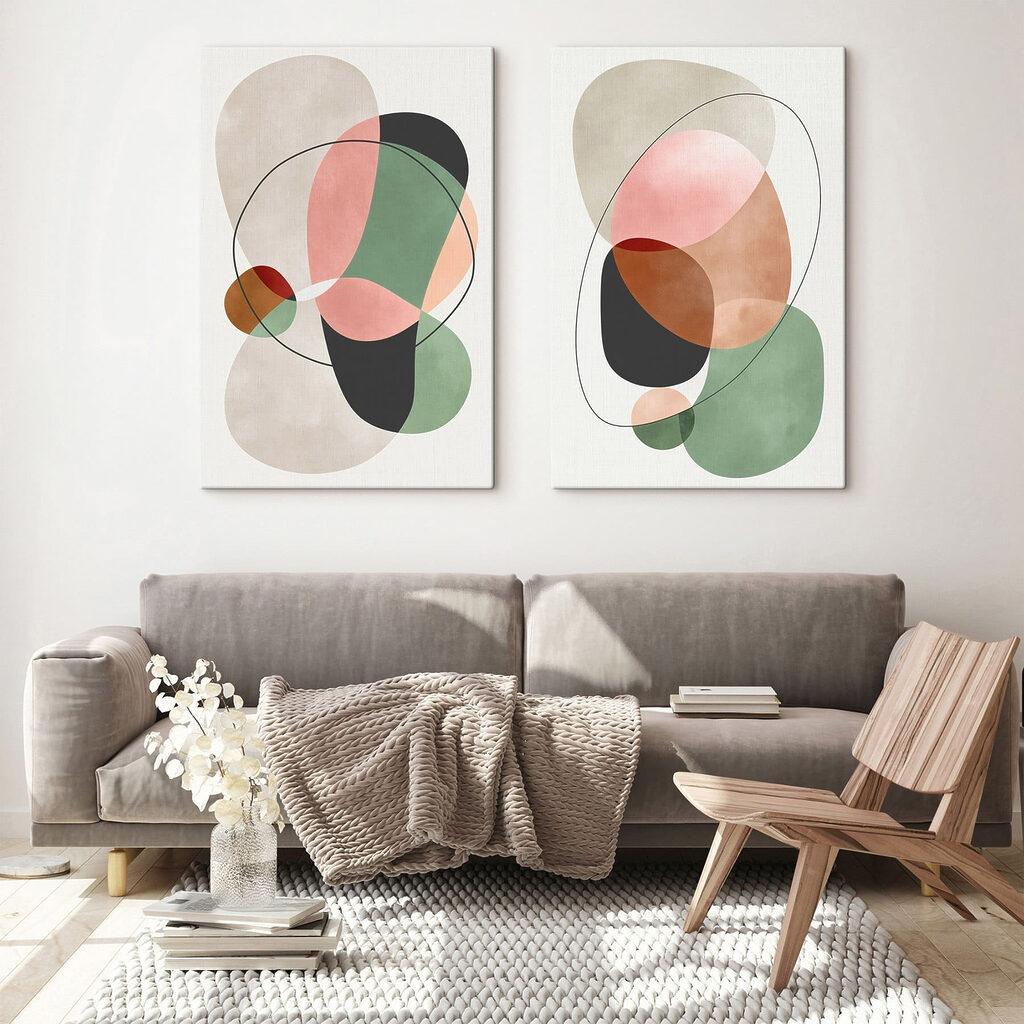 Círculos con líneas finas — interior 2