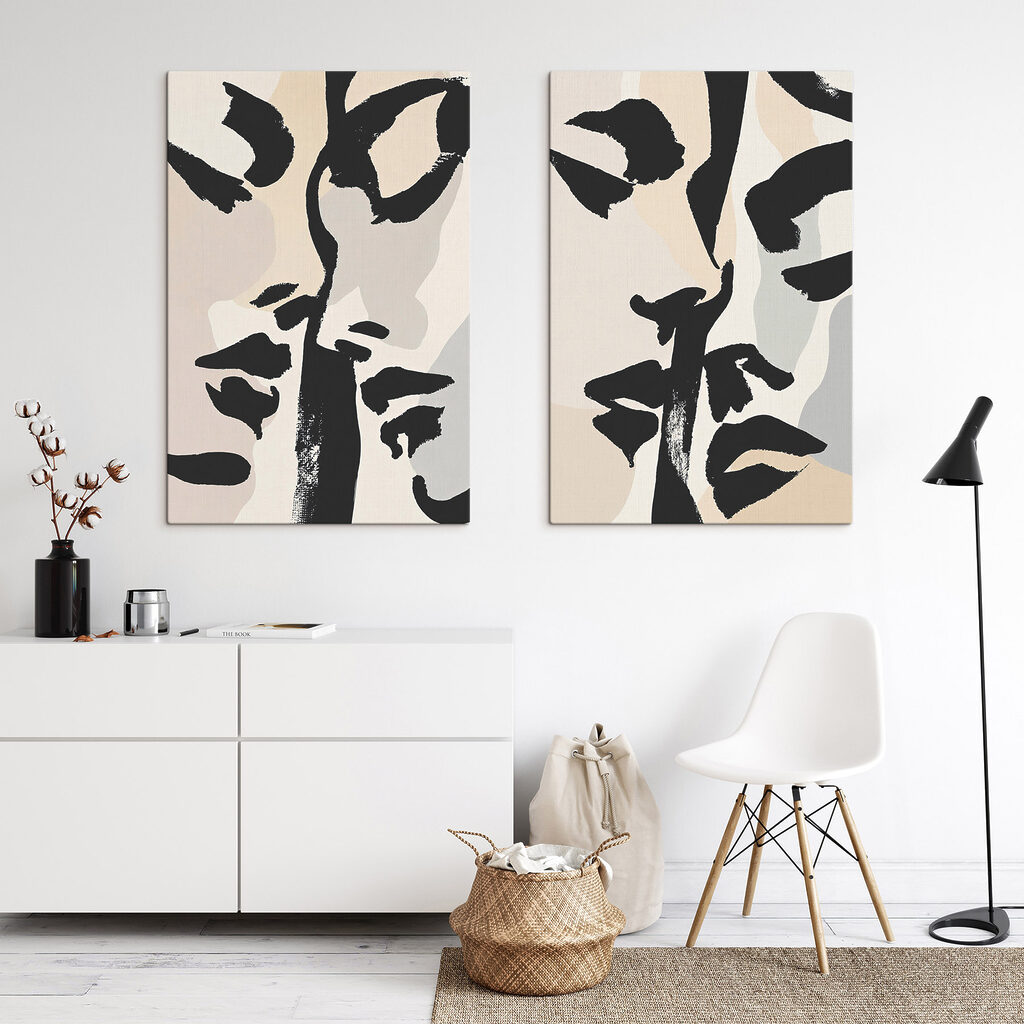 Trazos de tinta abstractos — interior 2