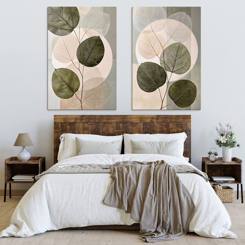 Ramas con hojas verdes — interior 2