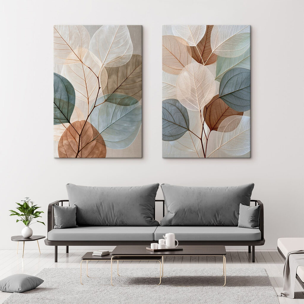 Ramas de hojas transparentes — interior 2