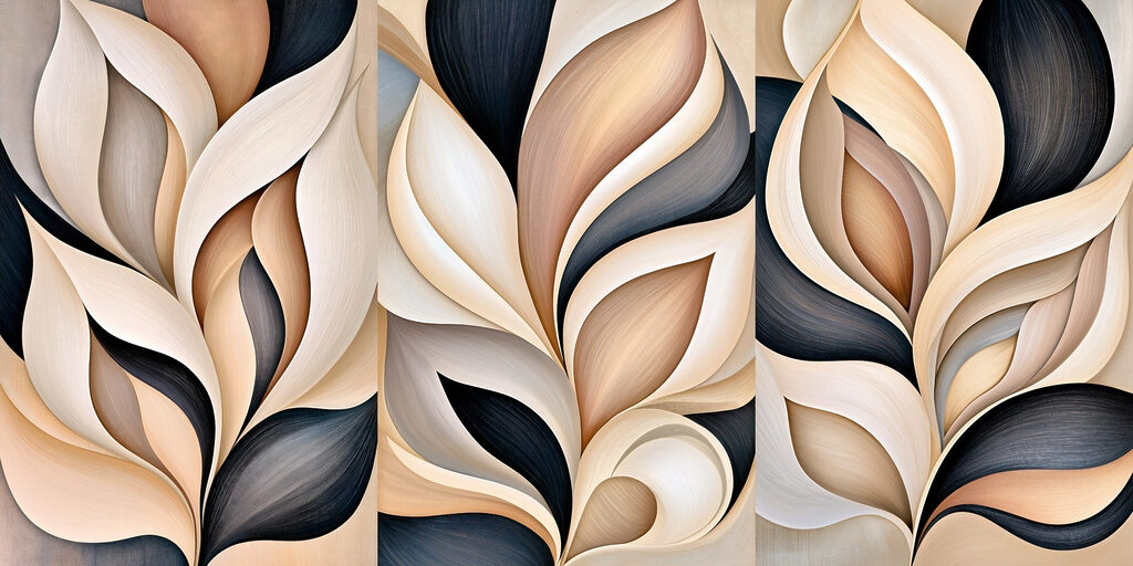 Formas fluidas suaves — diseño completo