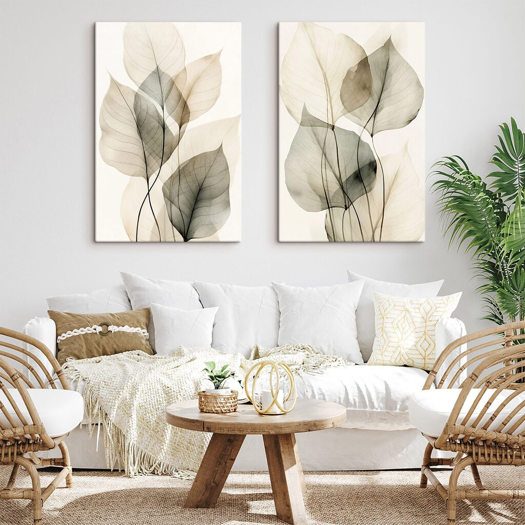 Hojas con nervios finos — interior 2