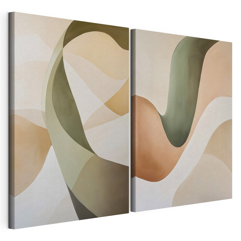Ondas en verde oliva — vista del producto