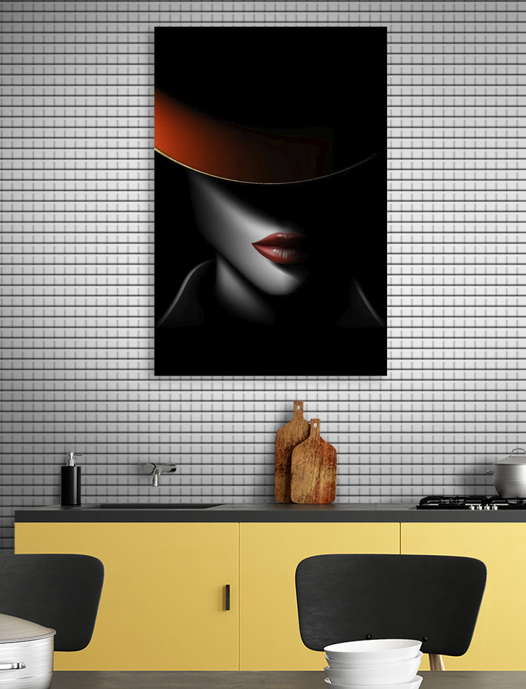 Rostro bajo el sombrero — interior 6