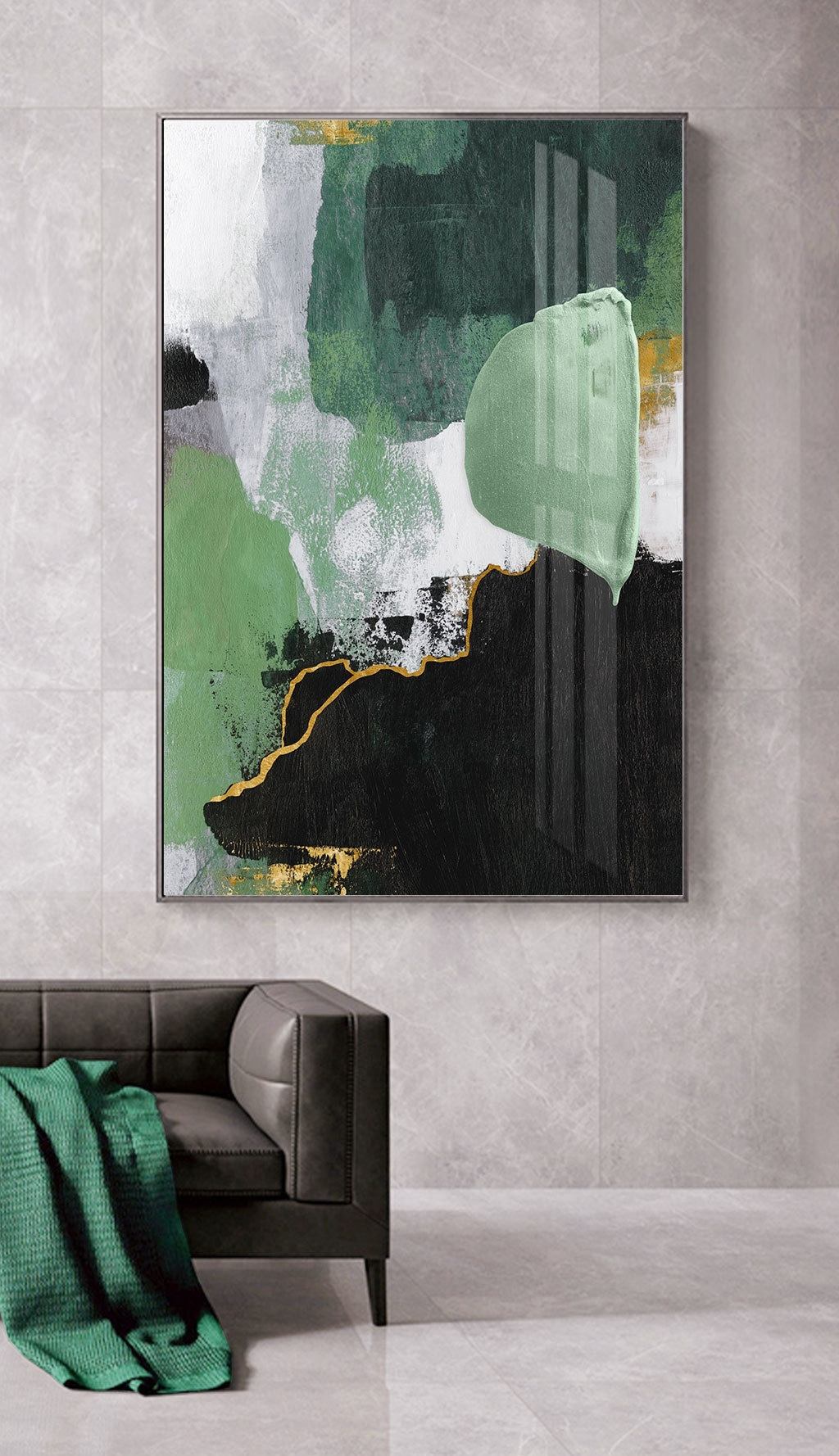 Planos verdes con oro — interior 2