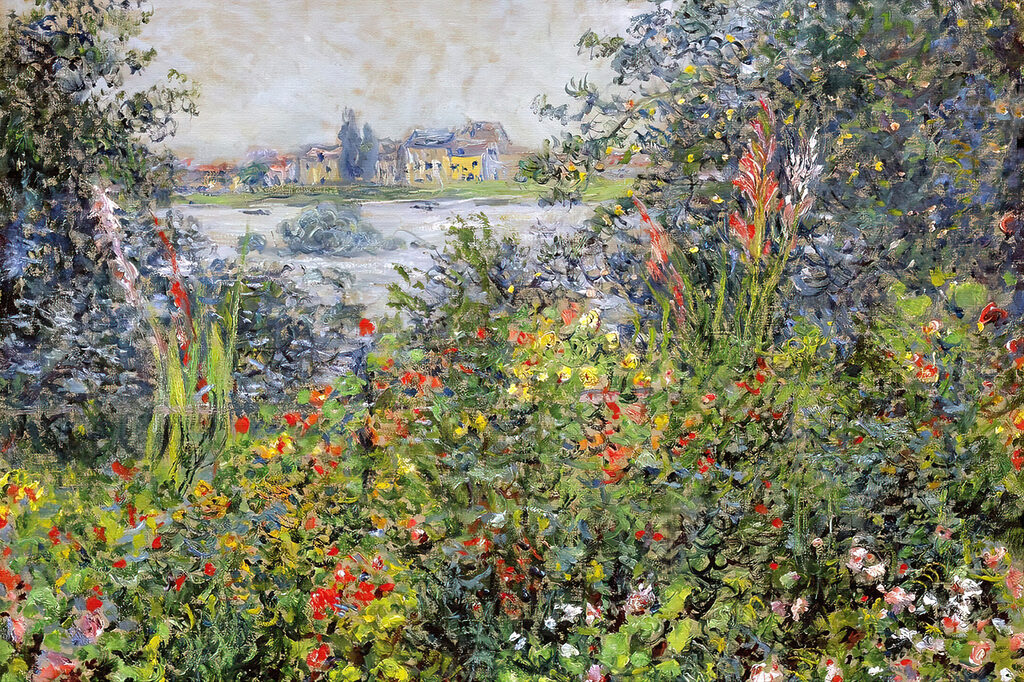 Jardín junto al agua — diseño completo