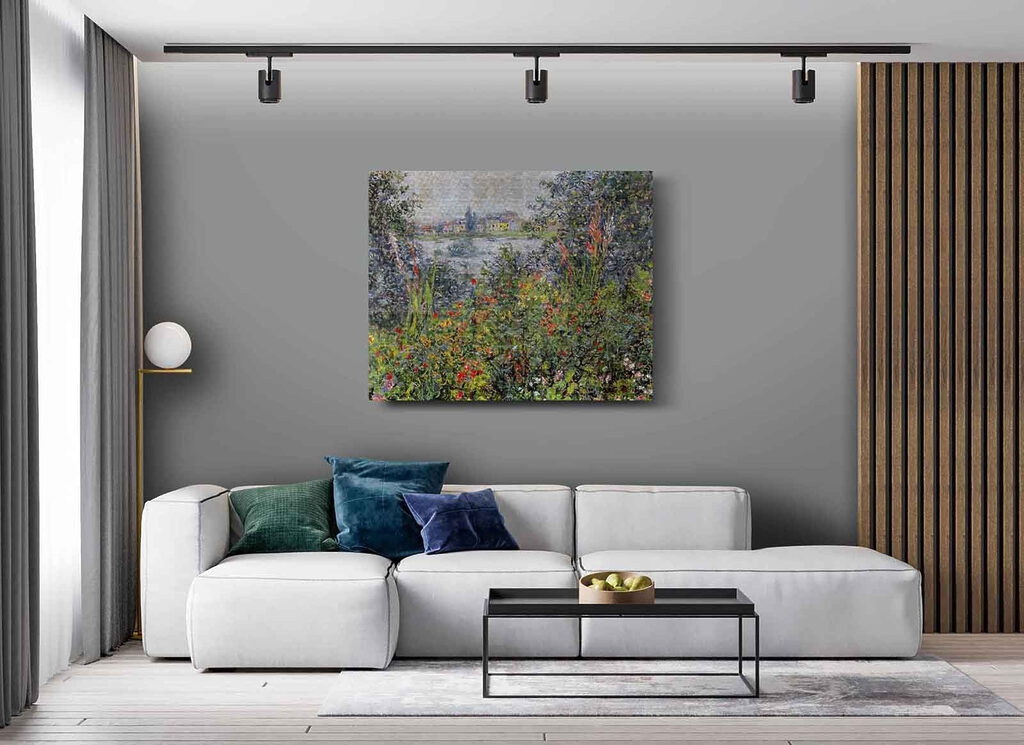 Jardín junto al agua — interior 2