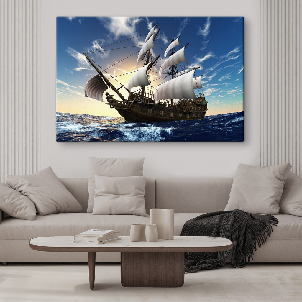 Velero a toda vela — interior 4