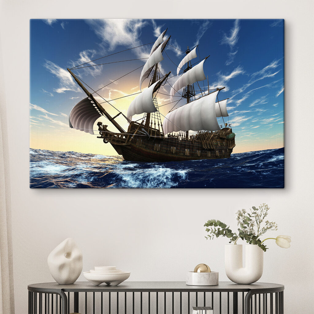 Velero a toda vela — interior 5