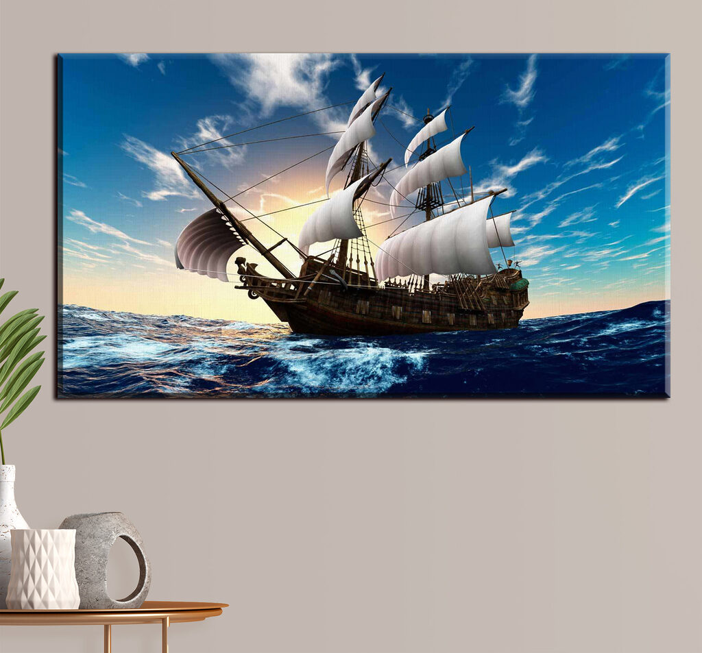 Velero a toda vela — interior 1