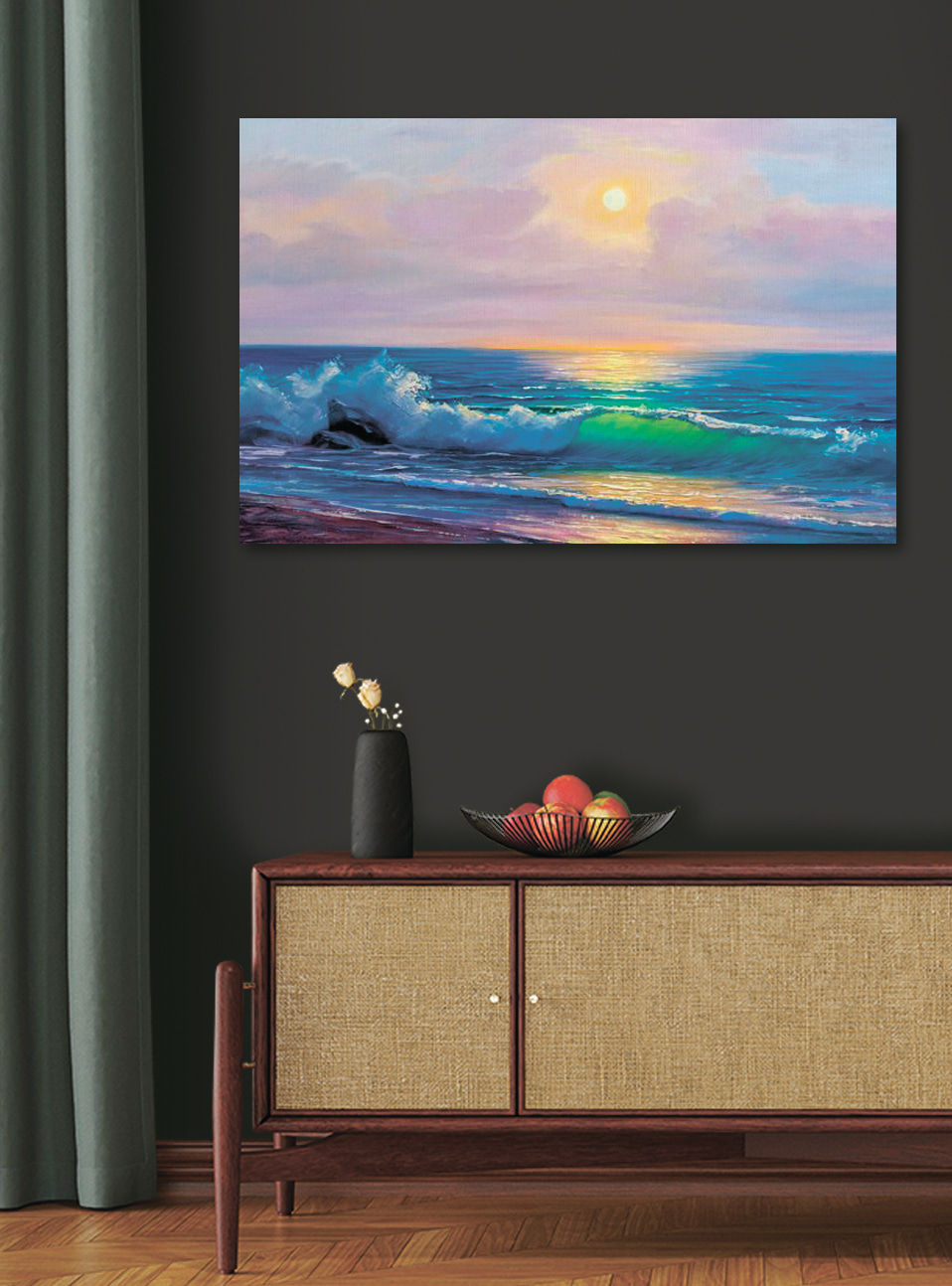 Luz sobre la ola — interior 3