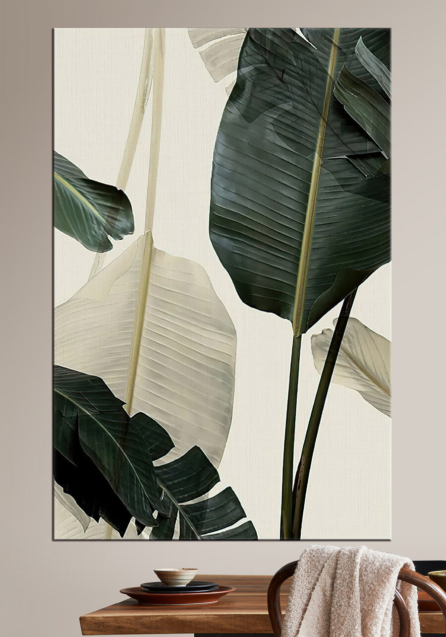 Hojas de plátano — interior 1