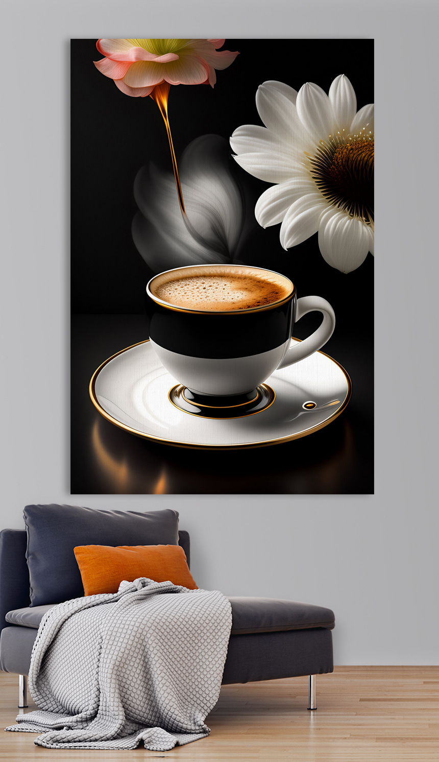 Flores y café negro — interior 3