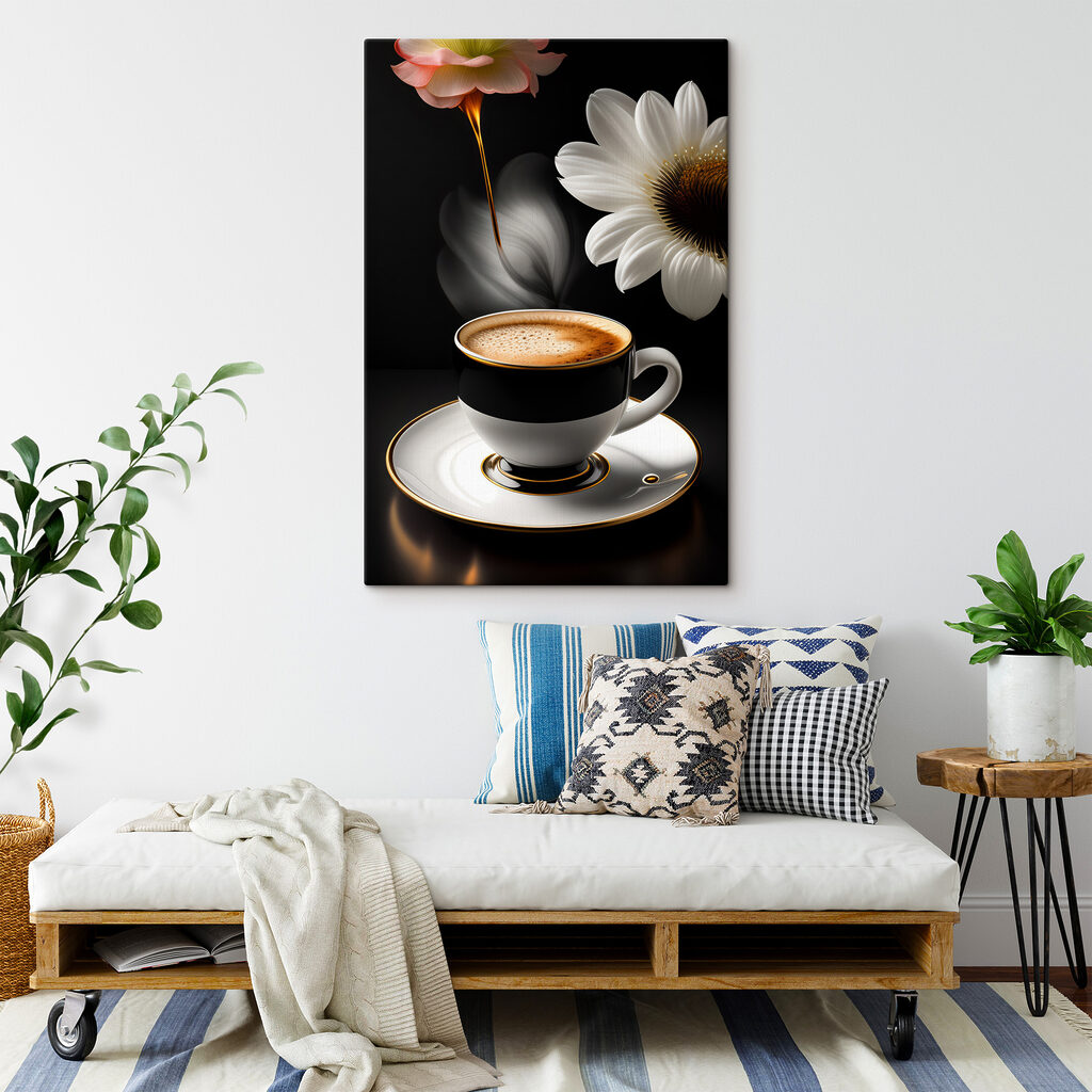 Flores y café negro — interior 6