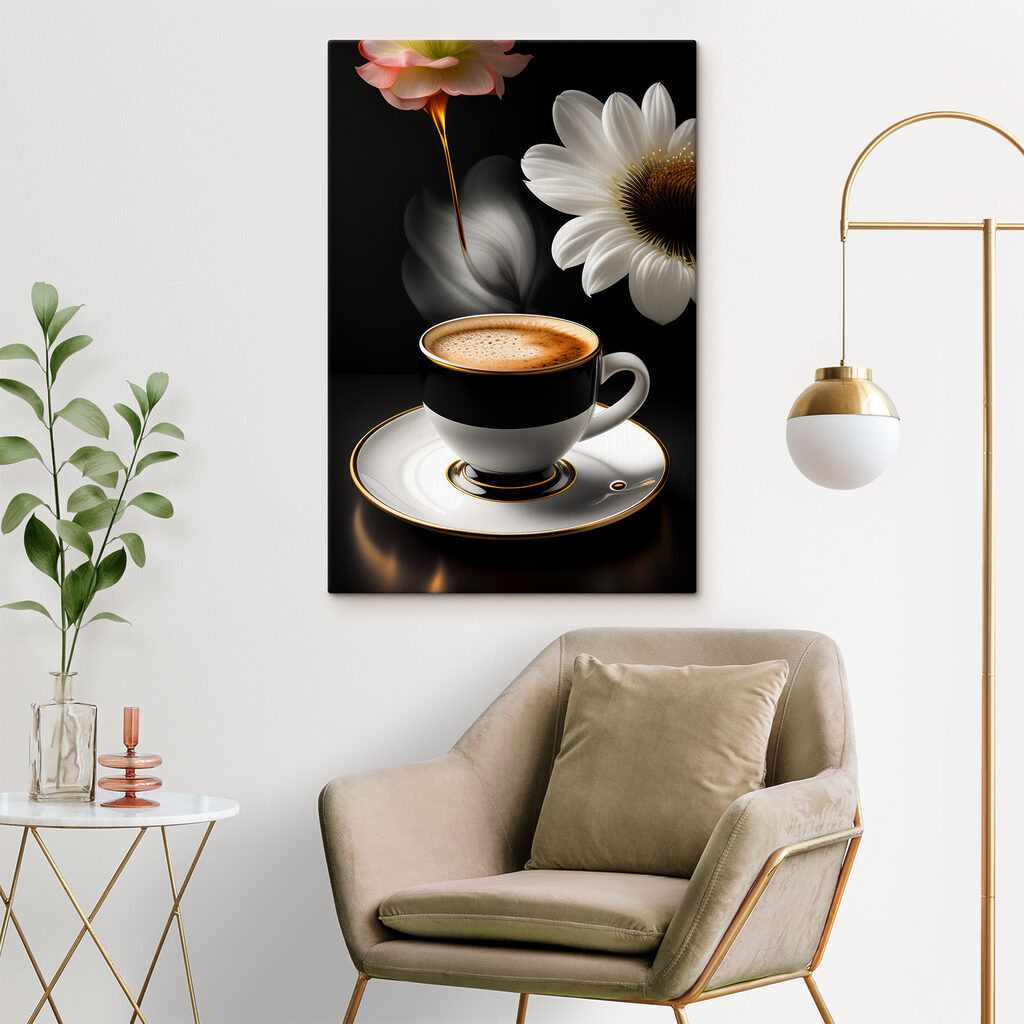 Flores y café negro — interior 7