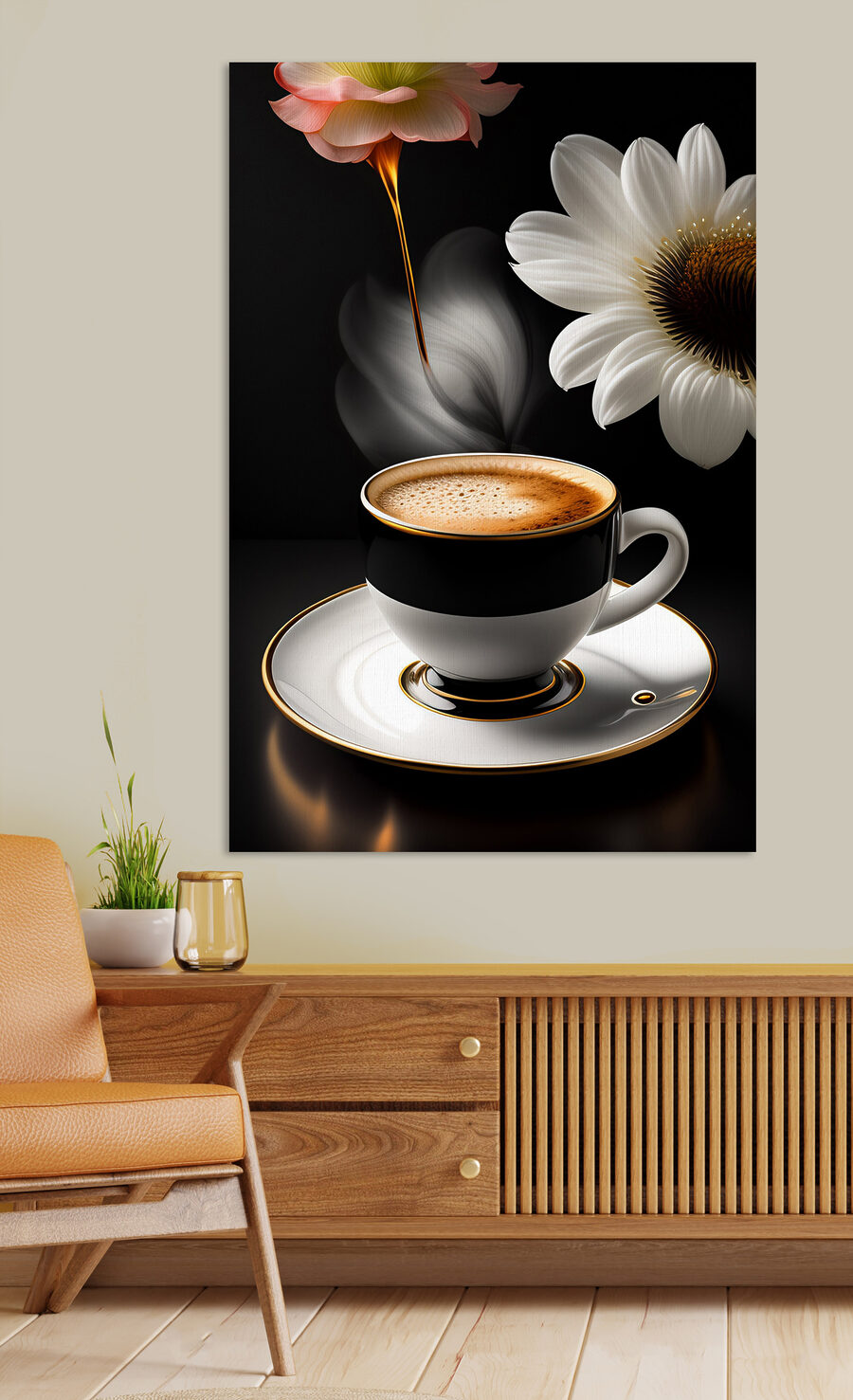 Flores y café negro — interior 4