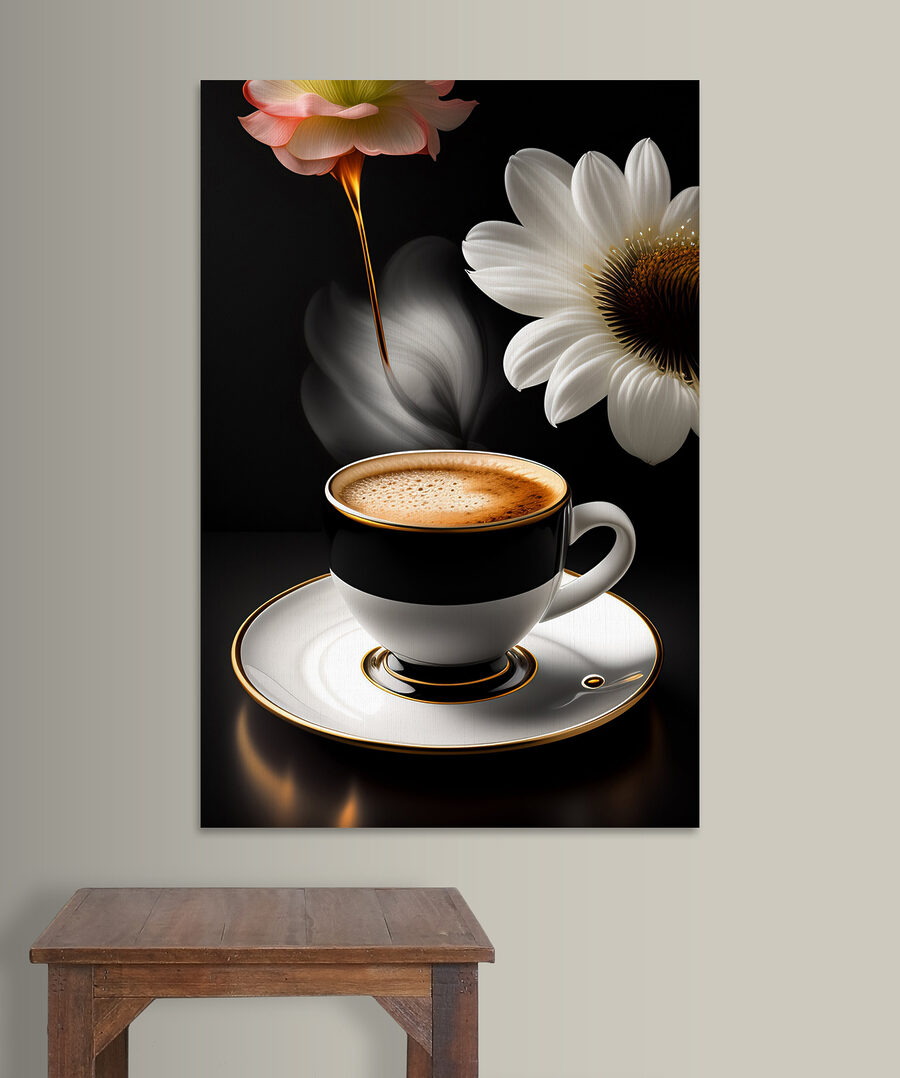 Flores y café negro — interior 5