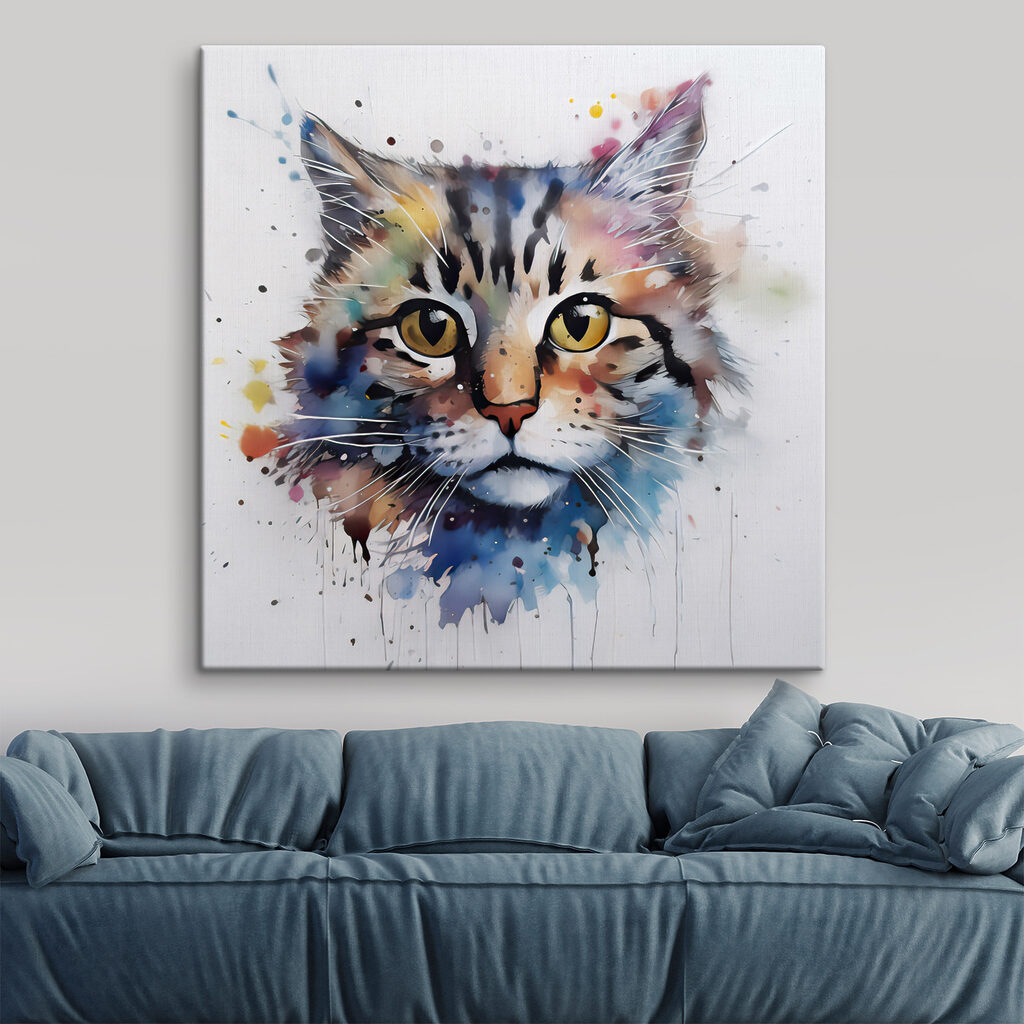 Gatito en acuarela — interior 9