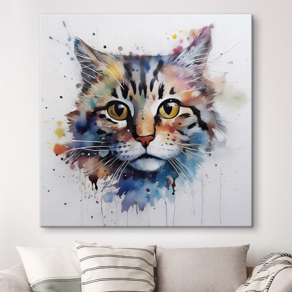 Gatito en acuarela — interior 10