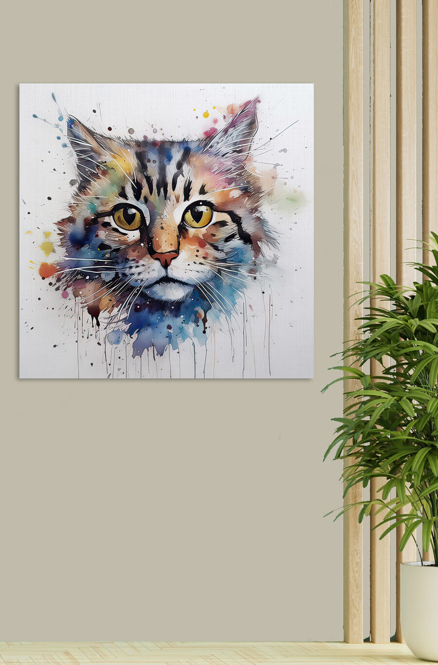 Gatito en acuarela — interior 5