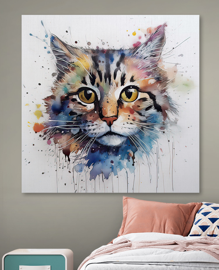 Gatito en acuarela — interior 8