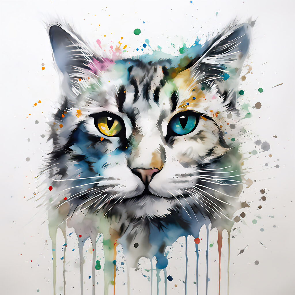 Mirada de dos colores — diseño completo