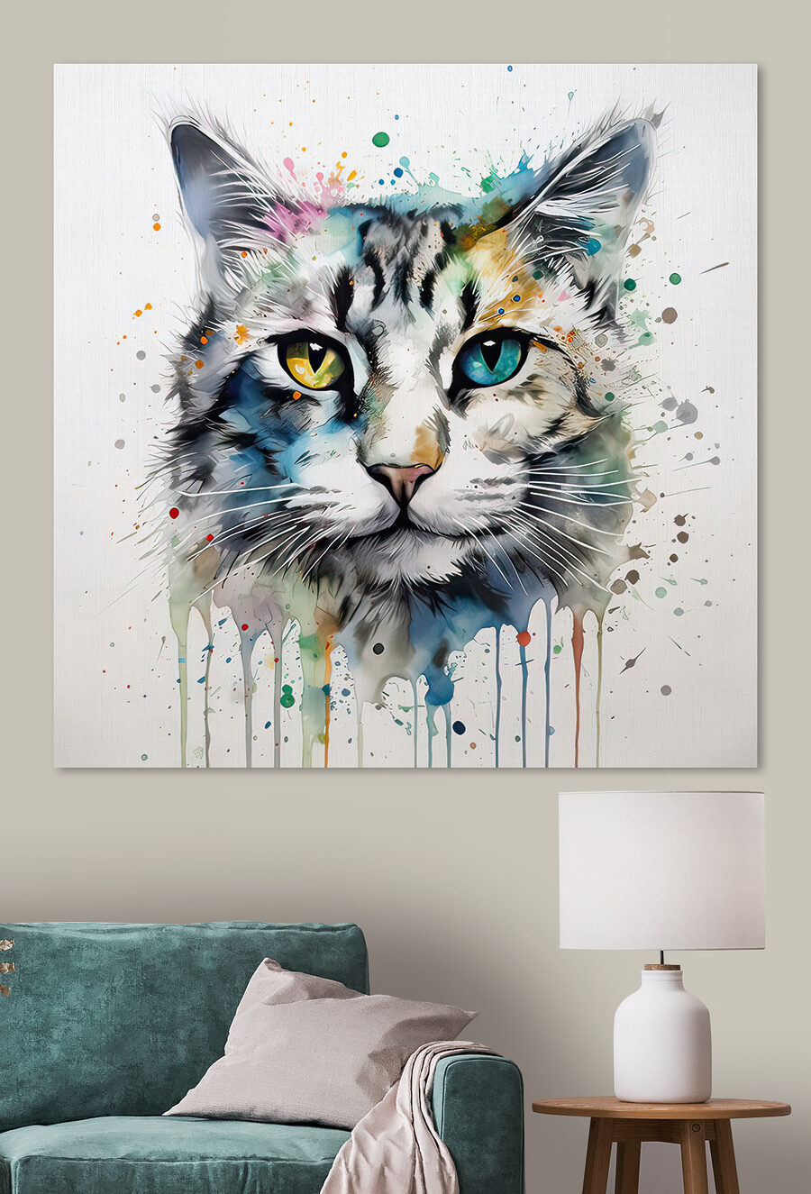 Mirada de dos colores — interior 3