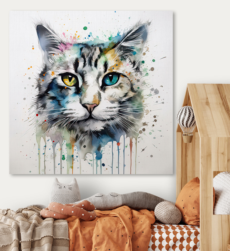 Mirada de dos colores — interior 1