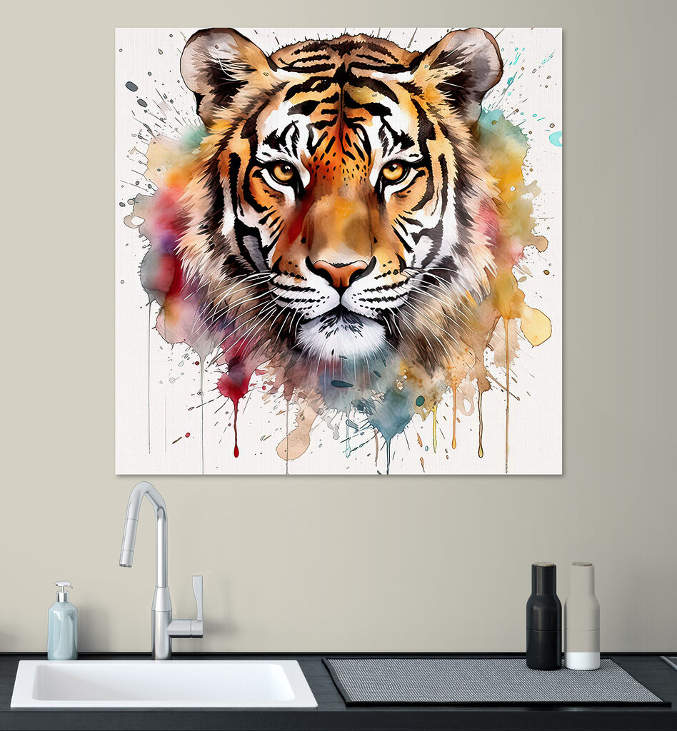 Tigre de mirada cálida — interior 4
