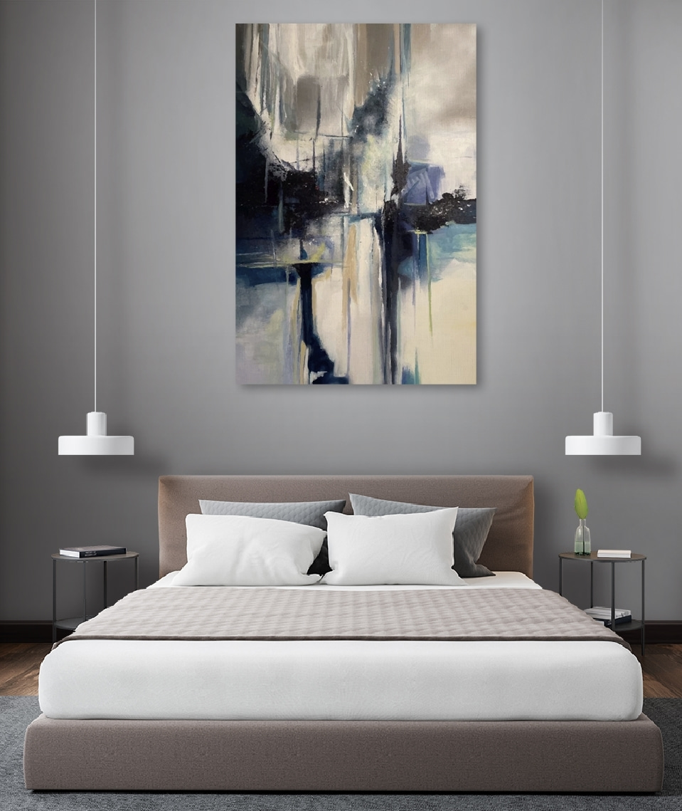 Reflejos oscuros en pintura — interior 2