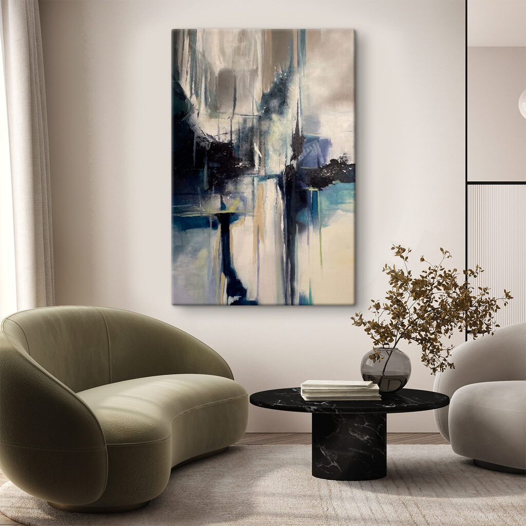 Reflejos oscuros en pintura — interior 10