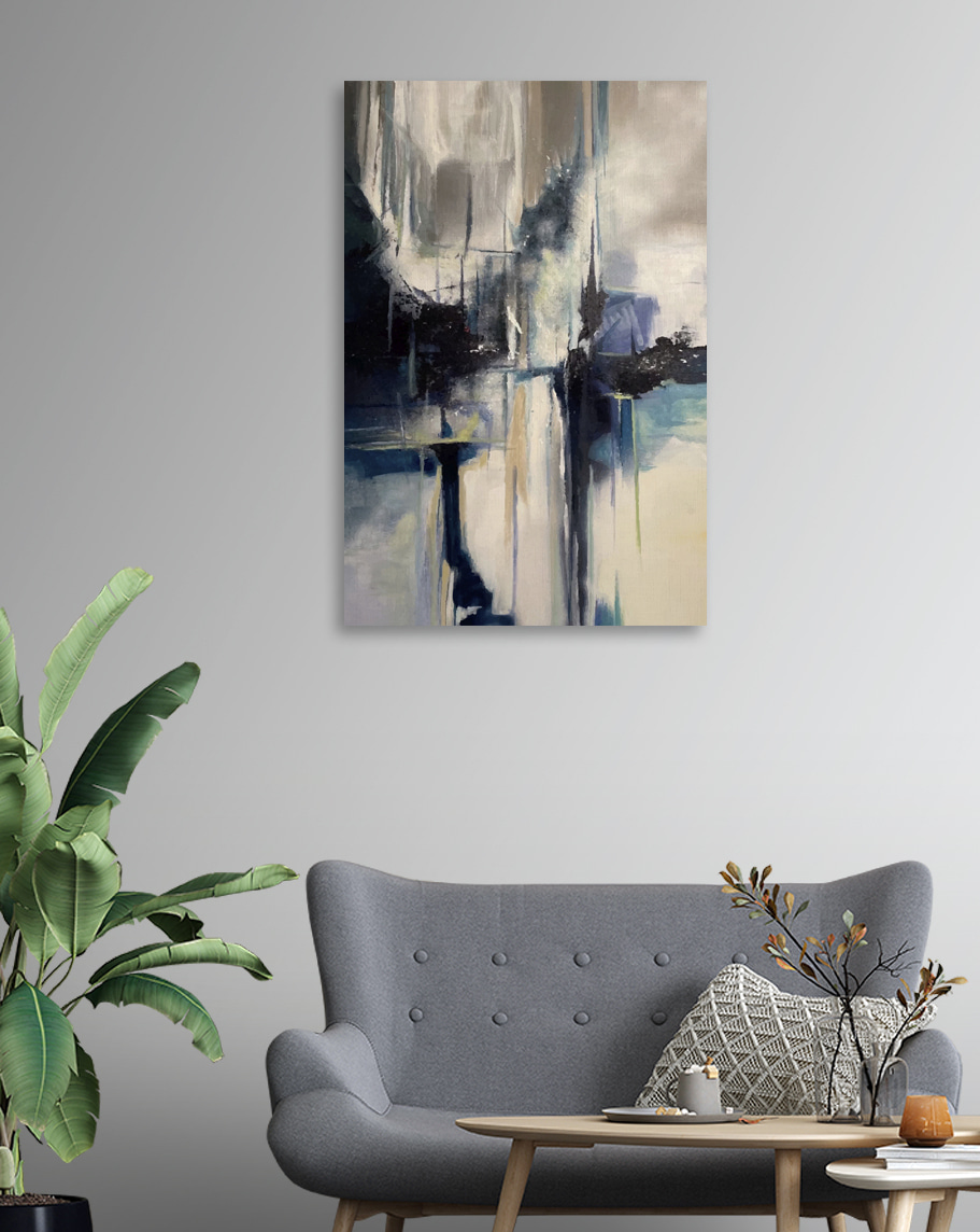 Reflejos oscuros en pintura — interior 4
