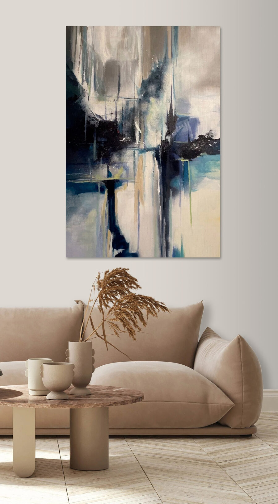 Reflejos oscuros en pintura — interior 6