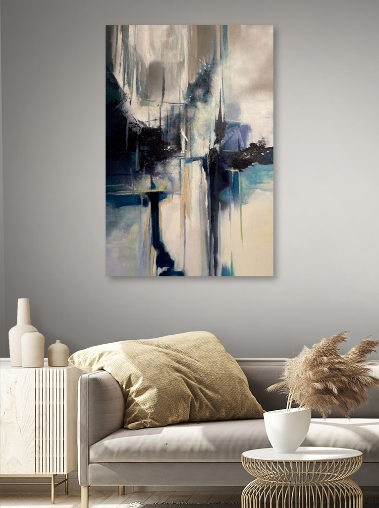 Reflejos oscuros en pintura — interior 7