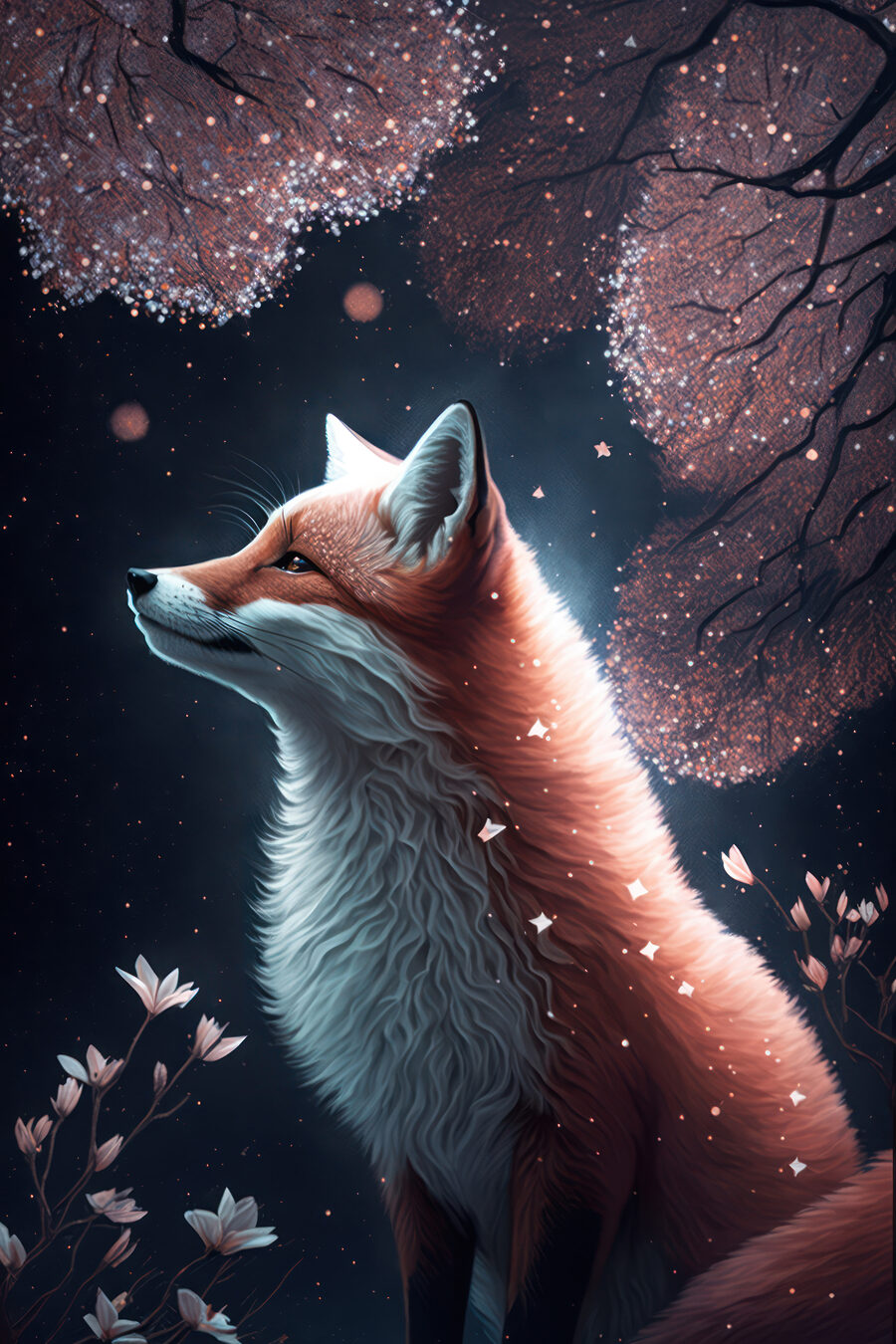 Zorro bajo las estrellas — diseño completo