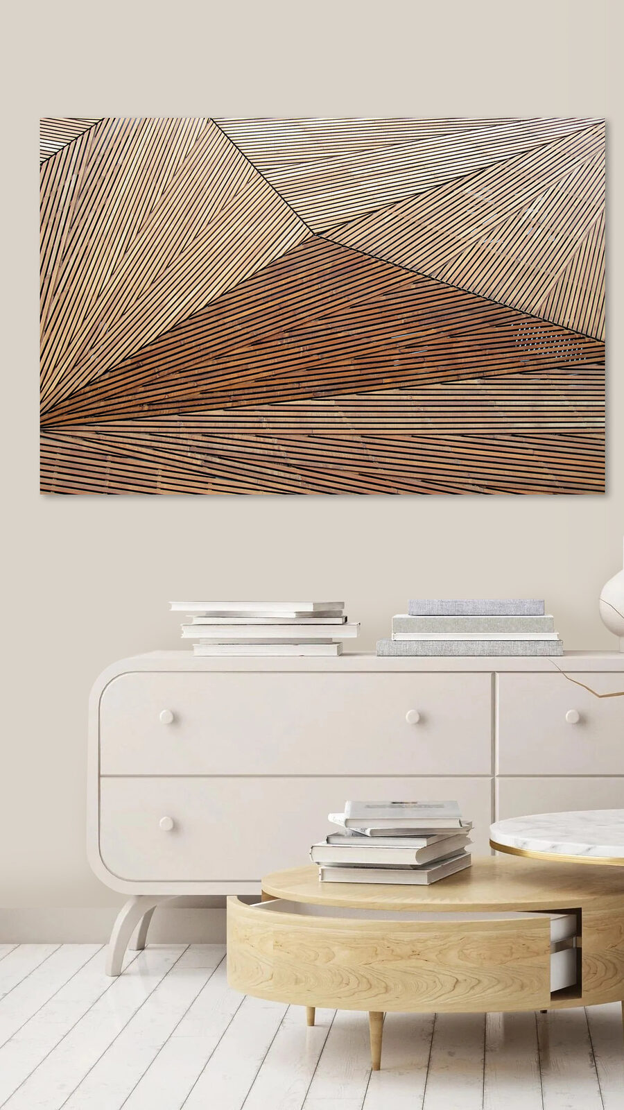 Paisaje de líneas — interior 2