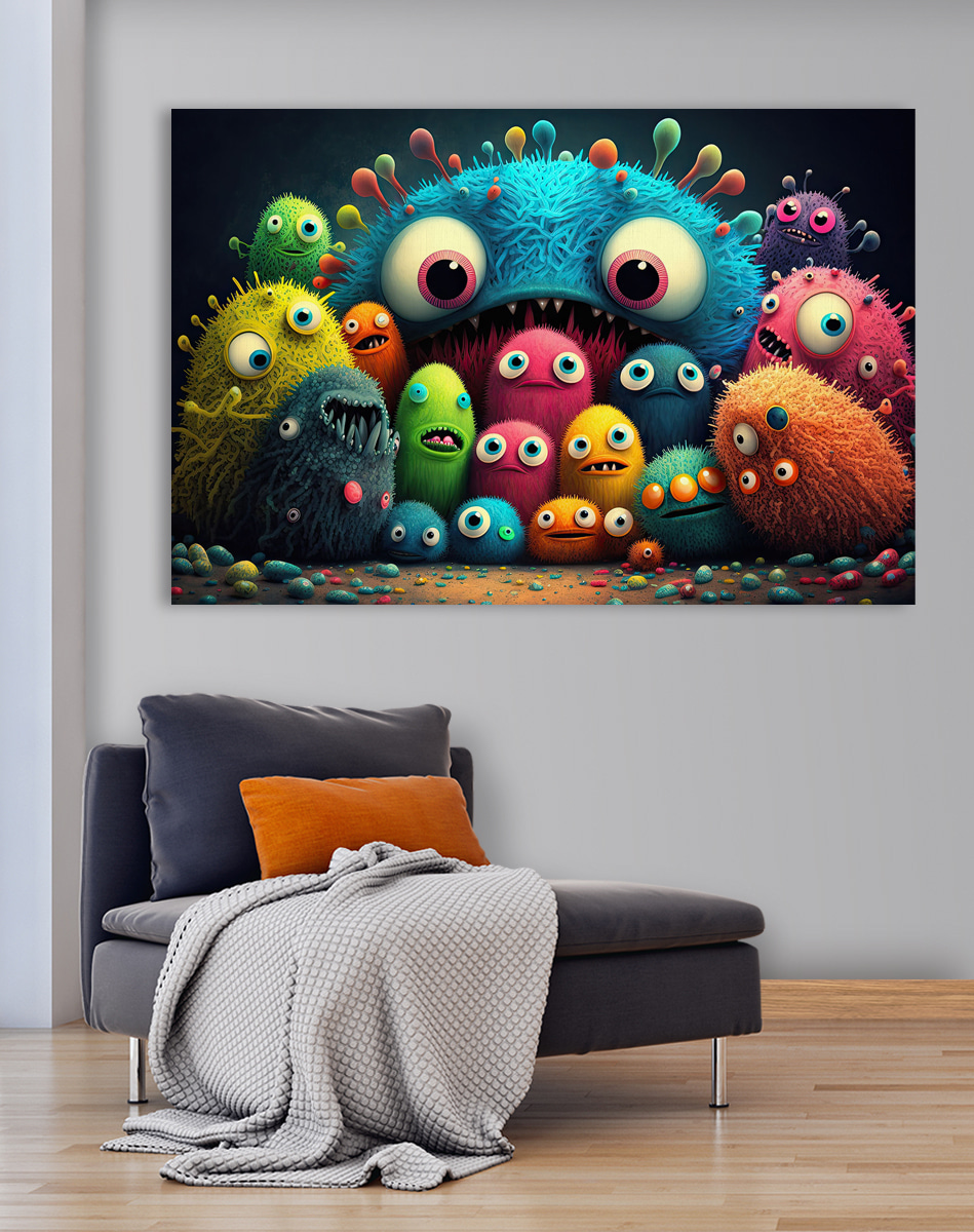 Monstruos alegres — interior 1