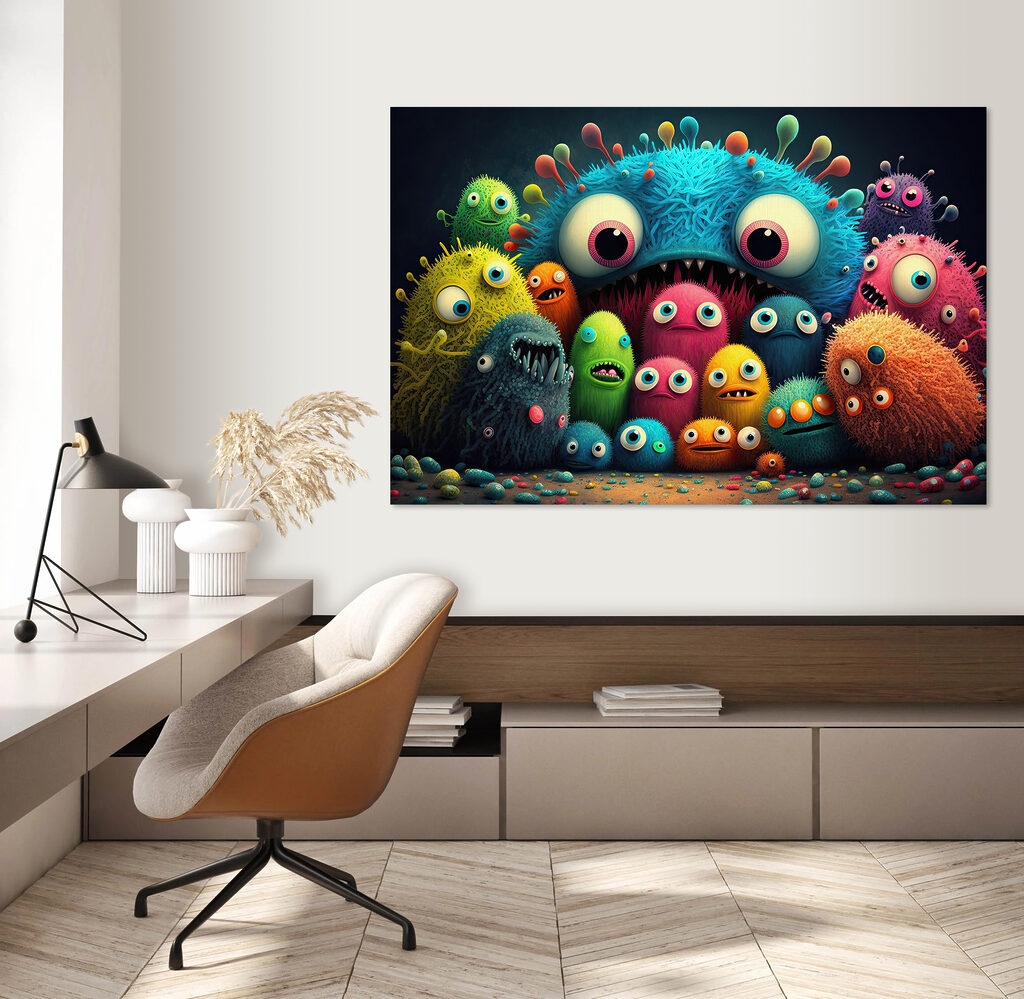 Monstruos alegres — interior 2