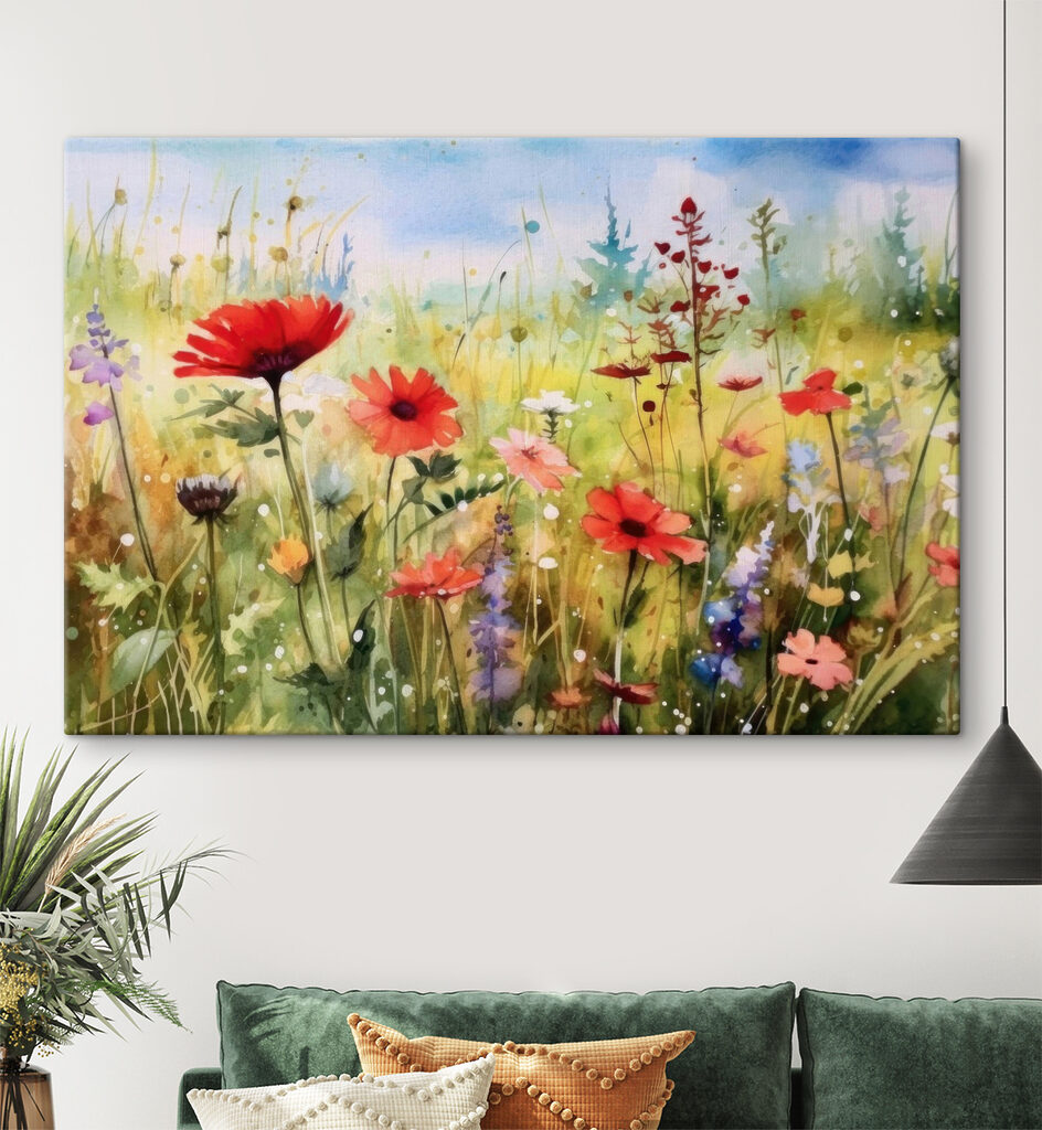 Campo en flor — interior 3