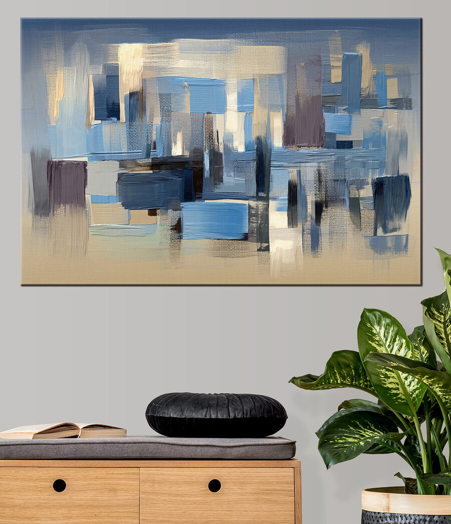 Bloques en azul — interior 2