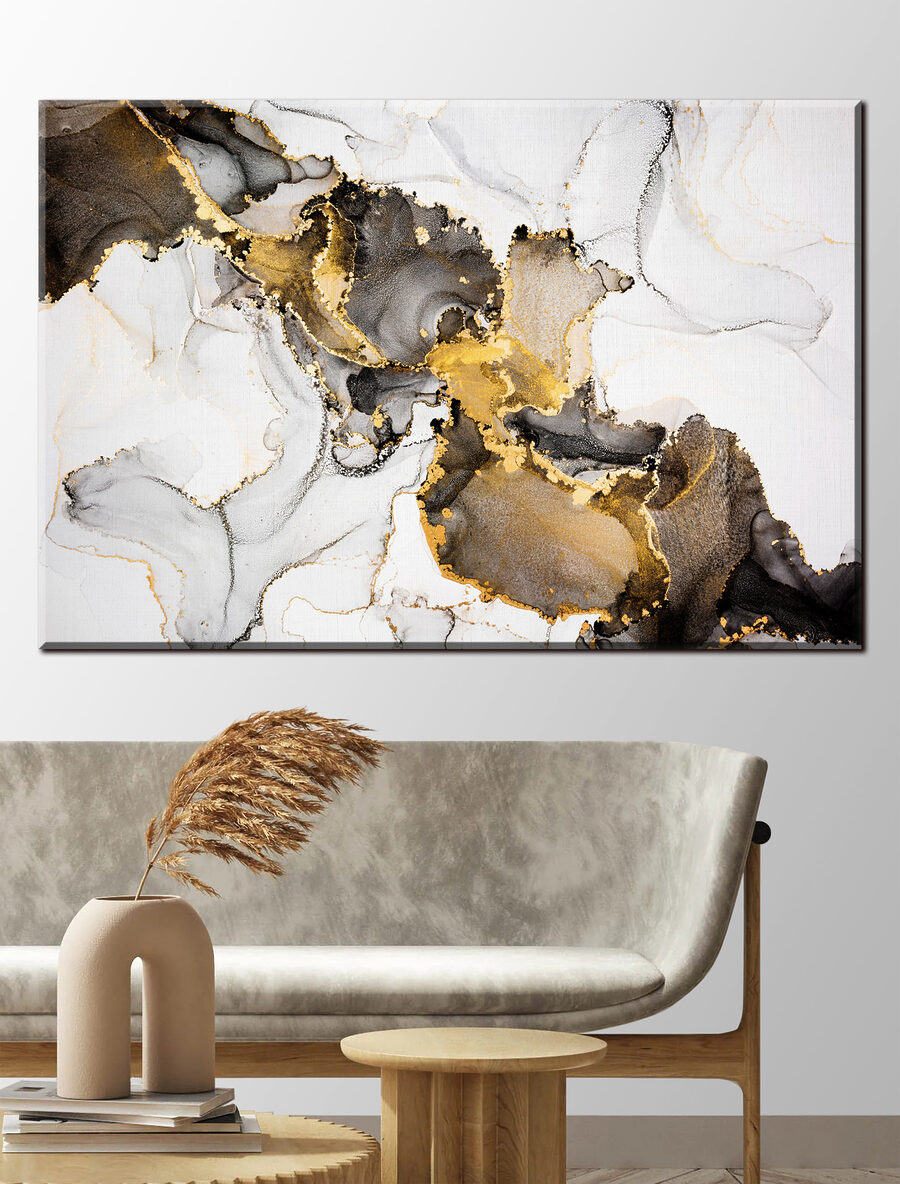 Grietas doradas en contraste — interior 2