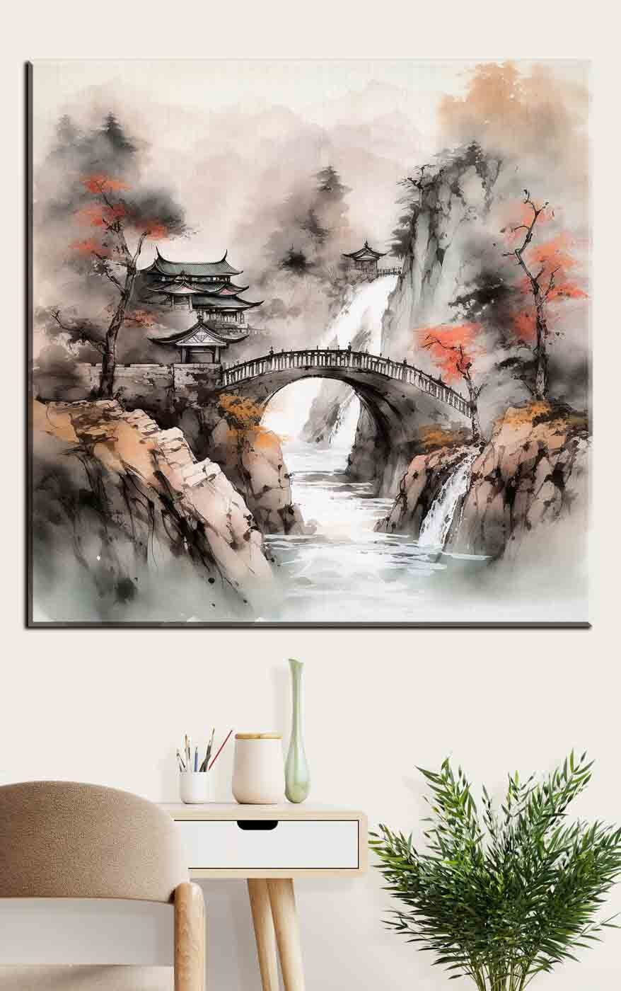 Puente entre la niebla — interior 1