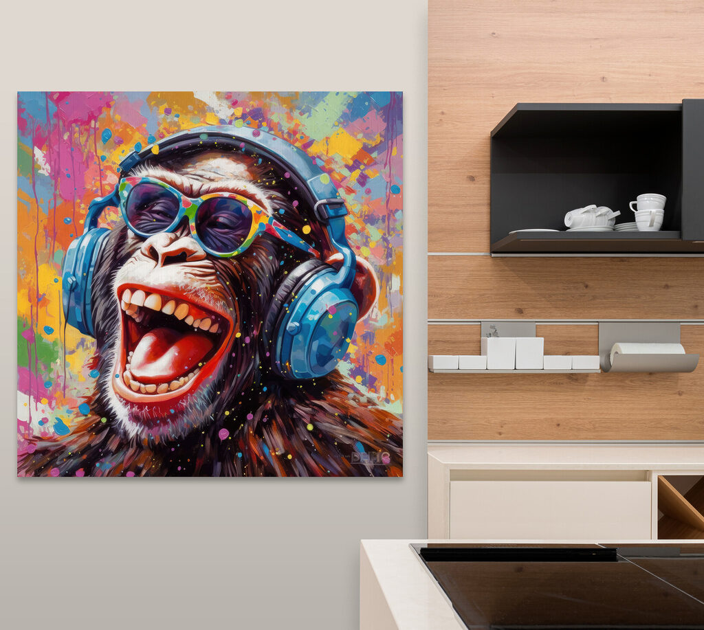 Mono sonriente — interior 1