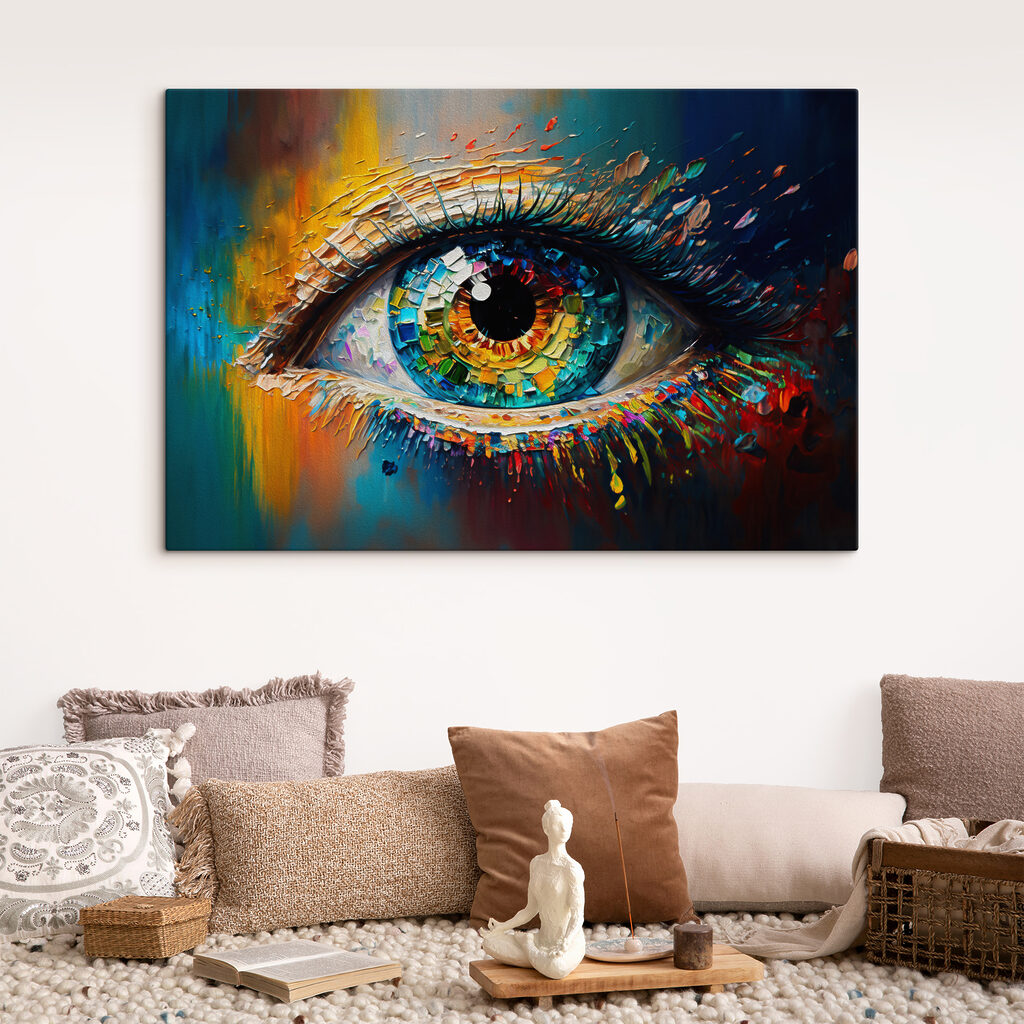 Ojo de mosaico — interior 3